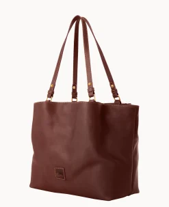 Dooney & Bourke The Florentine Collection|Picnic in the Park<Florentine Flynn Chestnut