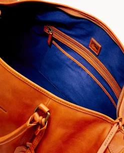 Dooney & Bourke The Florentine Collection|Ready For the Getaway<Florentine Gym Bag Natural