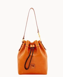 Dooney & Bourke The Florentine Collection|Smooth Leather<Florentine Hattie Drawstring Natural