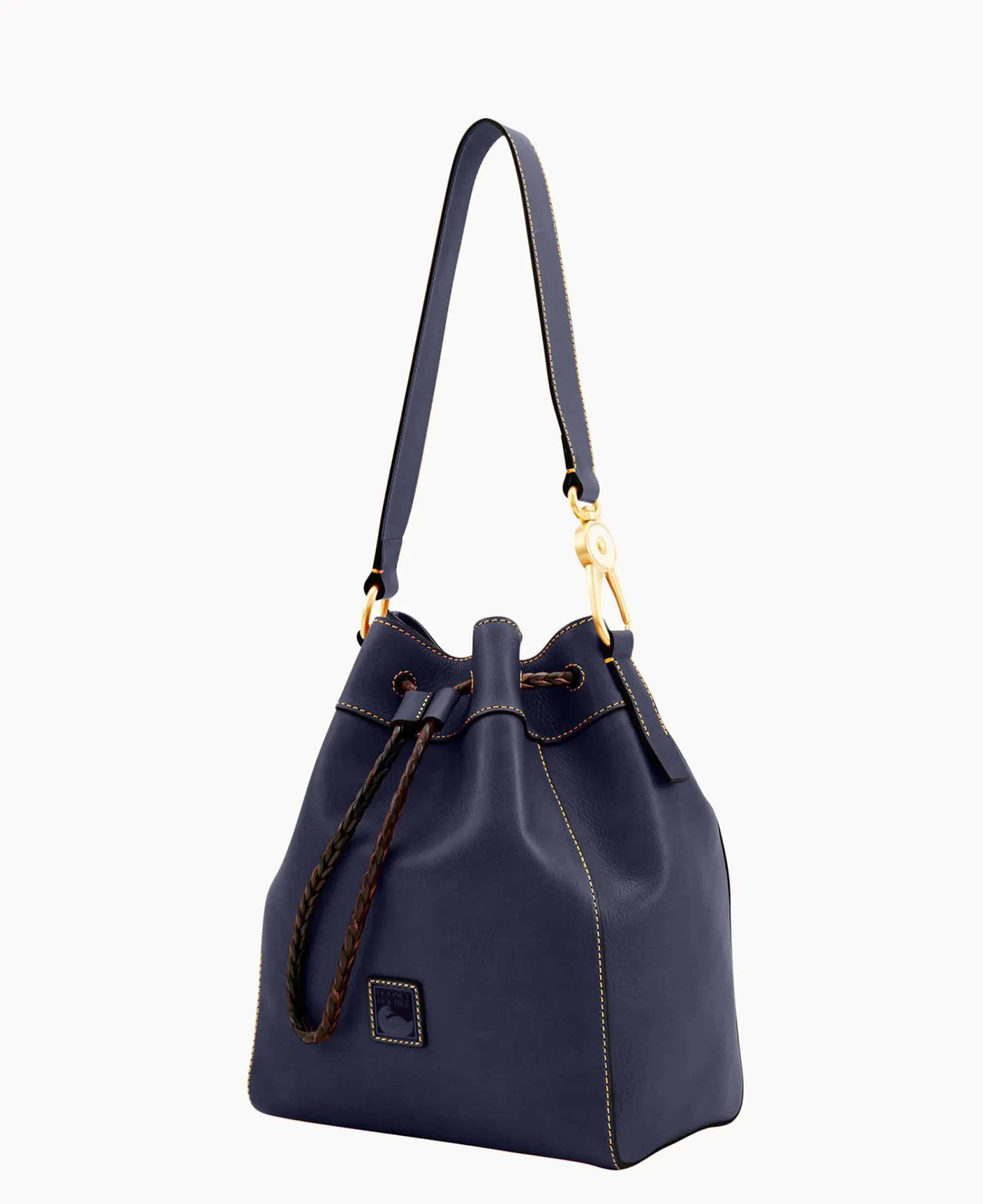 Dooney & Bourke The Florentine Collection|Smooth Leather<Florentine Hattie Drawstring Navy