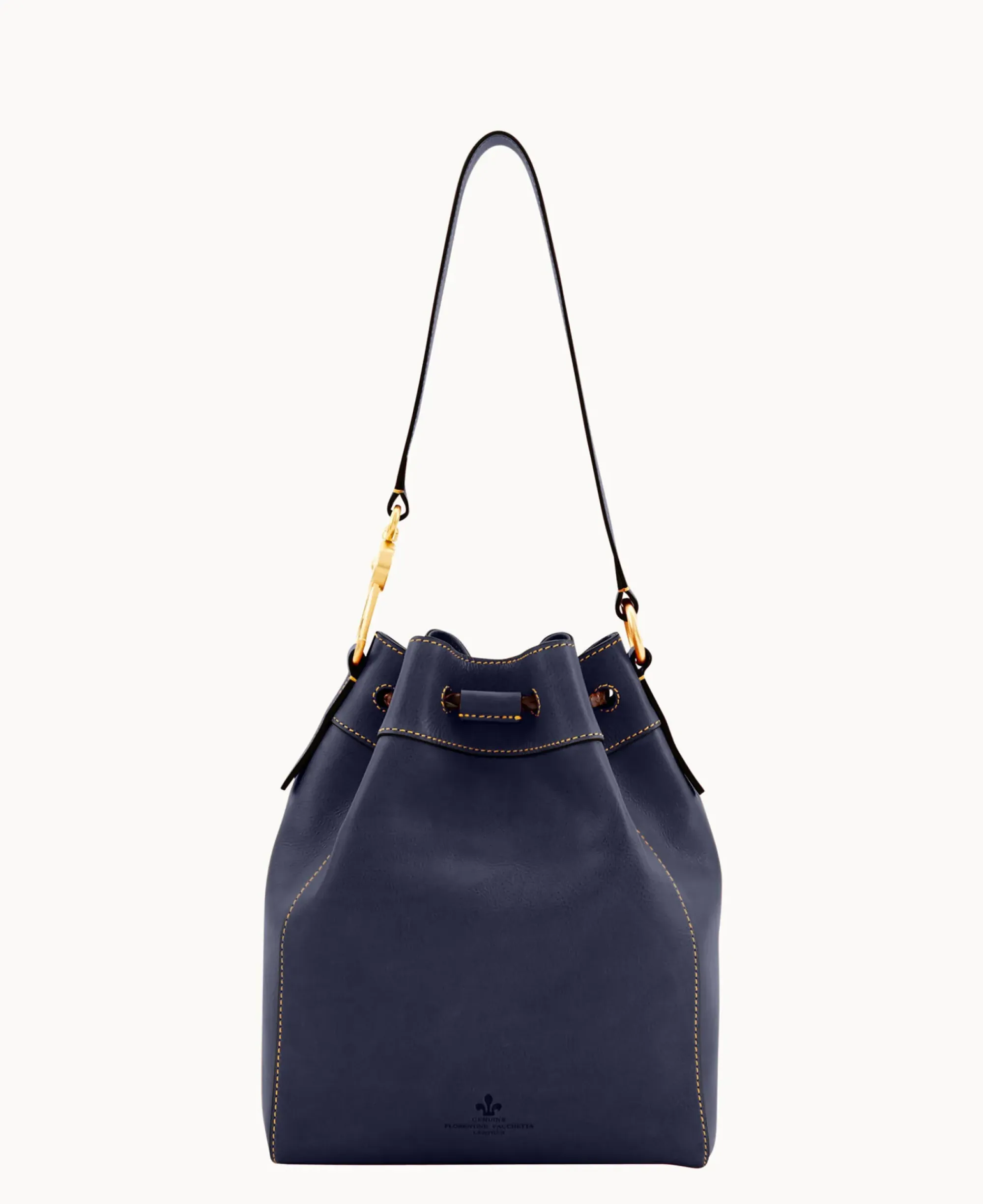 Dooney & Bourke The Florentine Collection|Smooth Leather<Florentine Hattie Drawstring Navy