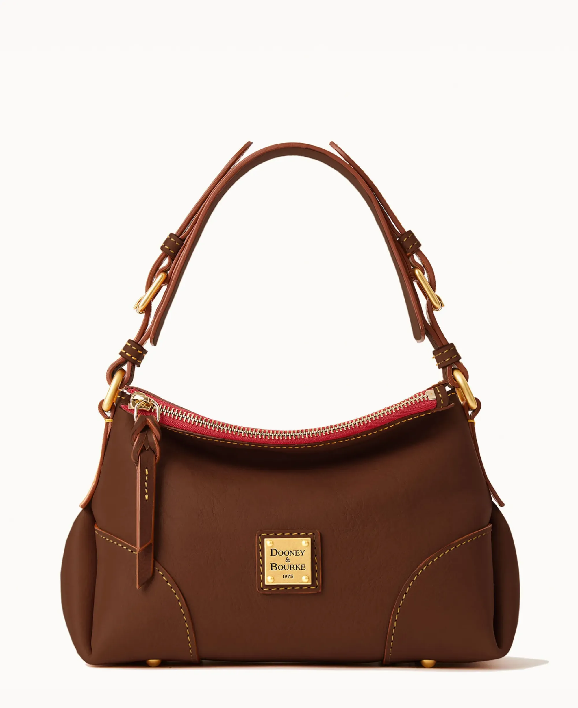 Dooney & Bourke The Florentine Collection|Picnic in the Park<Florentine Hobo 26 Chestnut