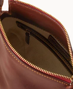 Dooney & Bourke The Florentine Collection|Picnic in the Park<Florentine Hobo 26 Chestnut