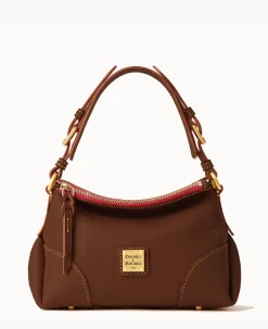 Dooney & Bourke The Florentine Collection|Picnic in the Park<Florentine Hobo 26 Chestnut
