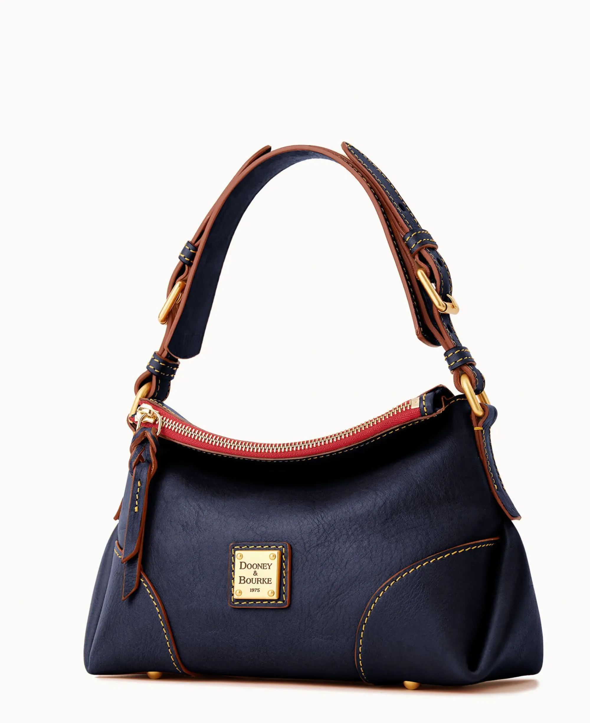 Dooney & Bourke The Florentine Collection|Picnic in the Park<Florentine Hobo 26 Navy