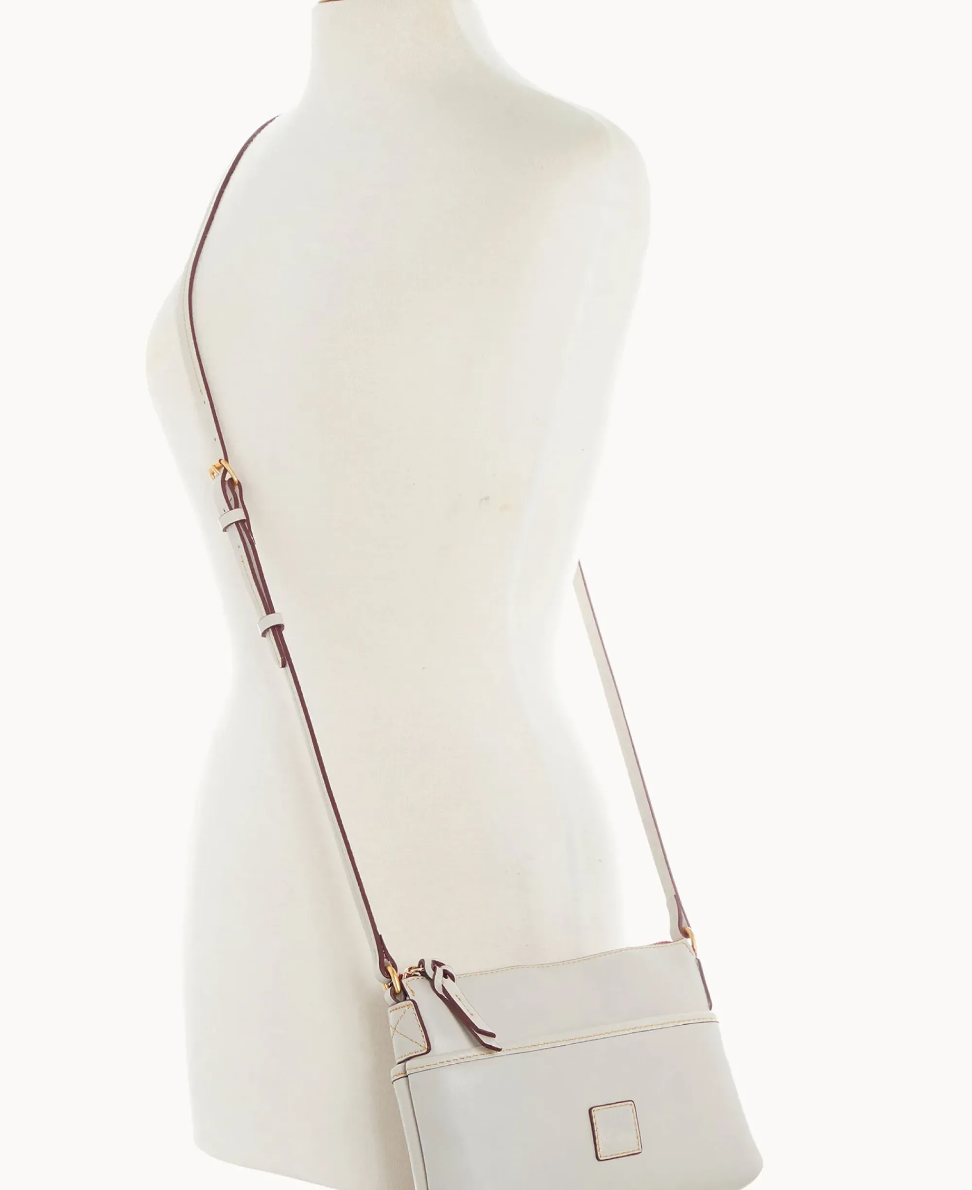 Dooney & Bourke The Florentine Collection|Smooth Leather<Florentine Katie Crossbody Ecru