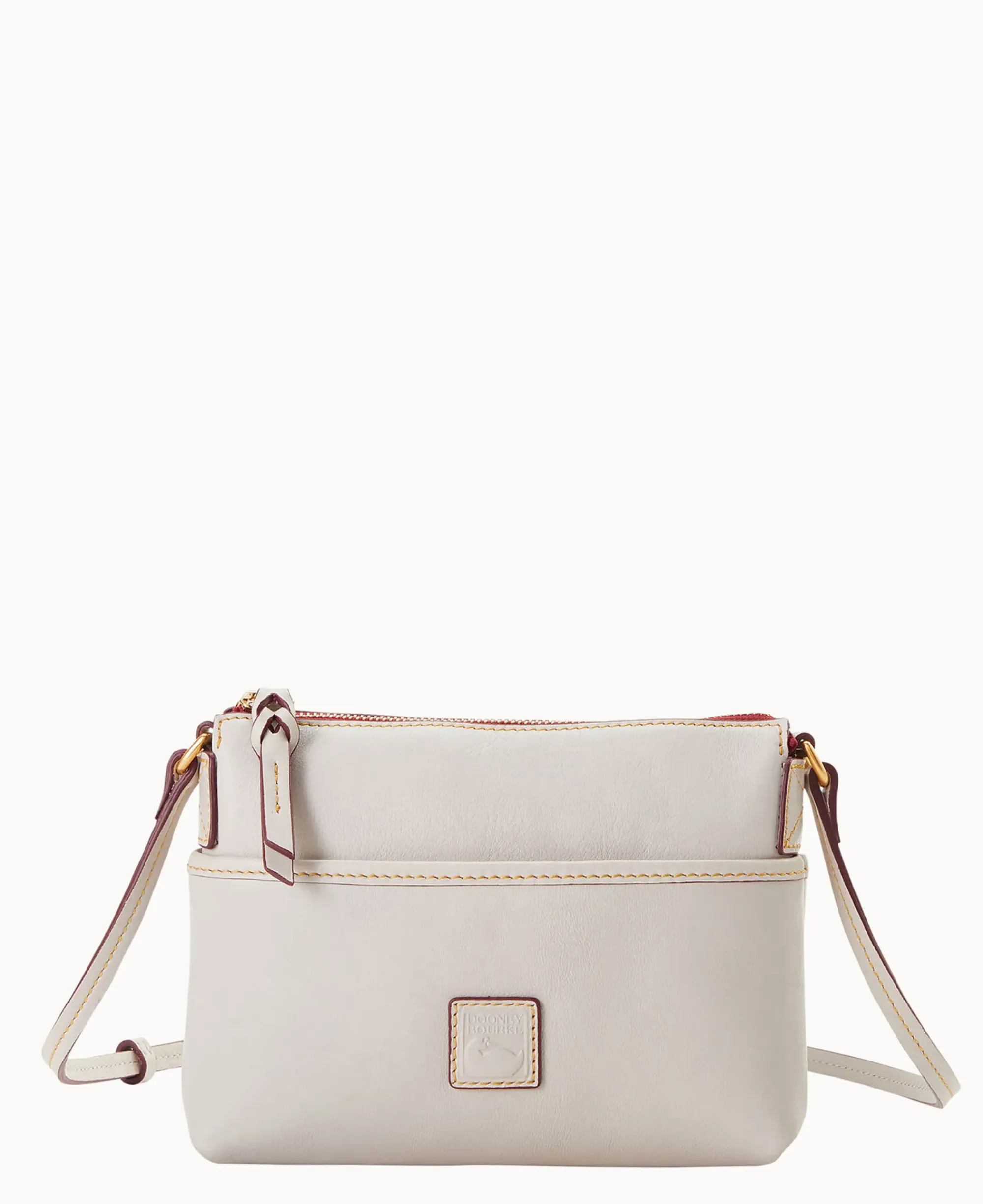 Dooney & Bourke The Florentine Collection|Smooth Leather<Florentine Katie Crossbody Ecru