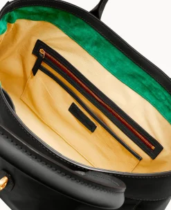 Dooney & Bourke The Florentine Collection|Ready For the Getaway<Florentine Large Amelie Shoulder Bag Black Black