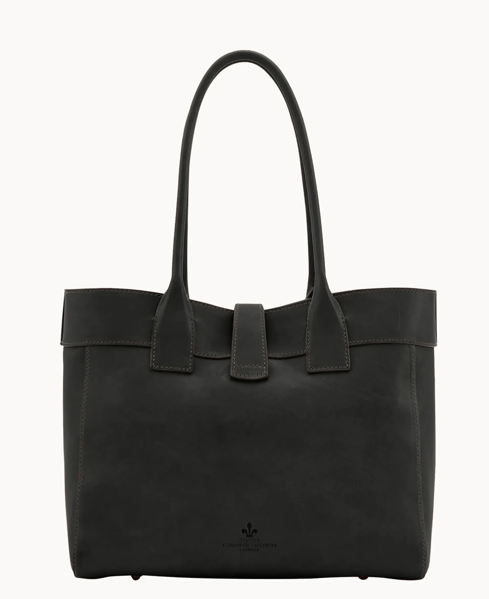 Dooney & Bourke The Florentine Collection|Ready For the Getaway<Florentine Large Amelie Shoulder Bag Black Black