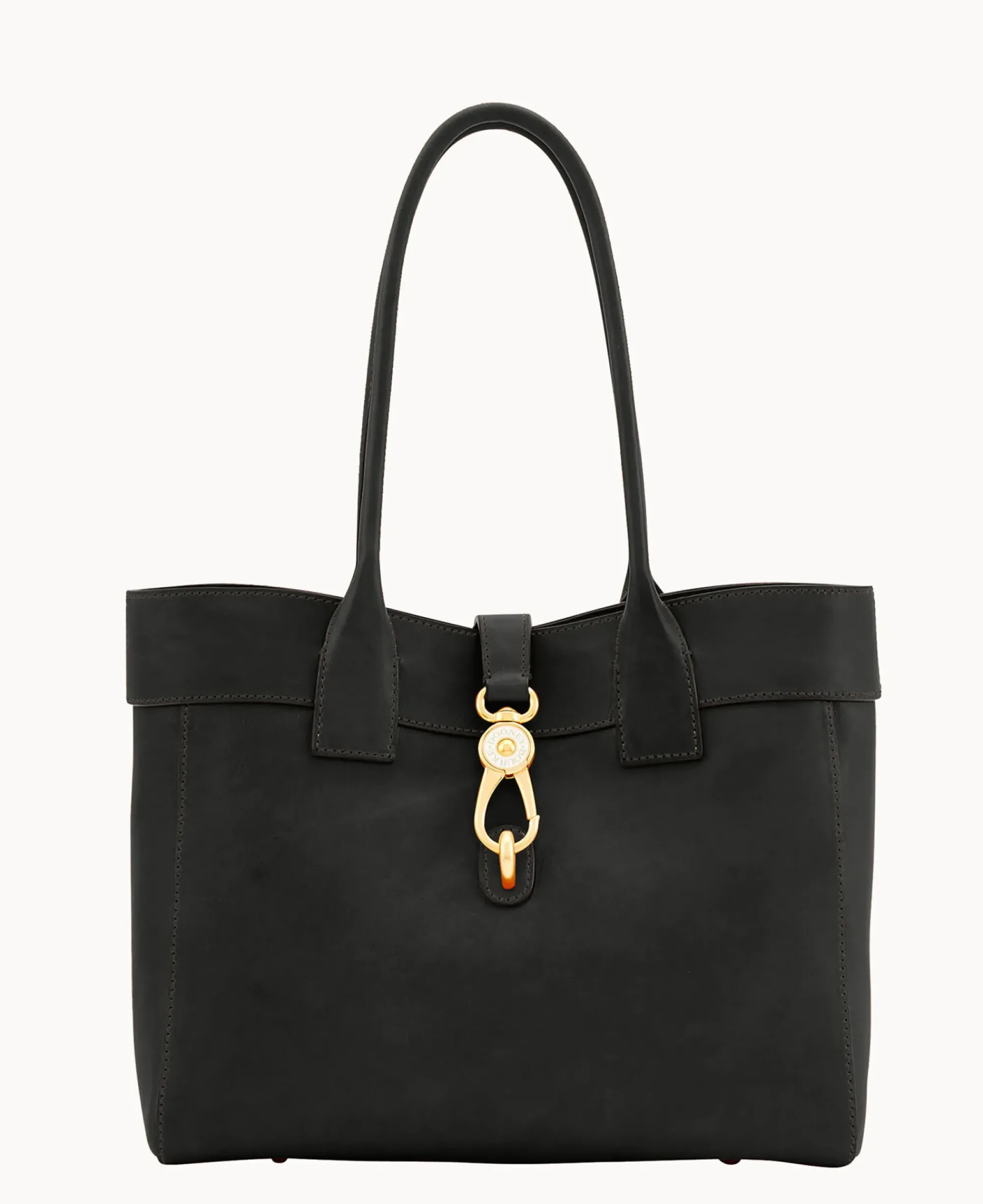 Dooney & Bourke The Florentine Collection|Ready For the Getaway<Florentine Large Amelie Shoulder Bag Black Black