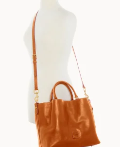 Dooney & Bourke The Florentine Collection|Picnic in the Park<Florentine Large Barlow Natural