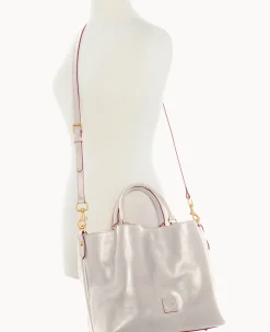 Dooney & Bourke The Florentine Collection|Picnic in the Park<Florentine Large Barlow Ecru
