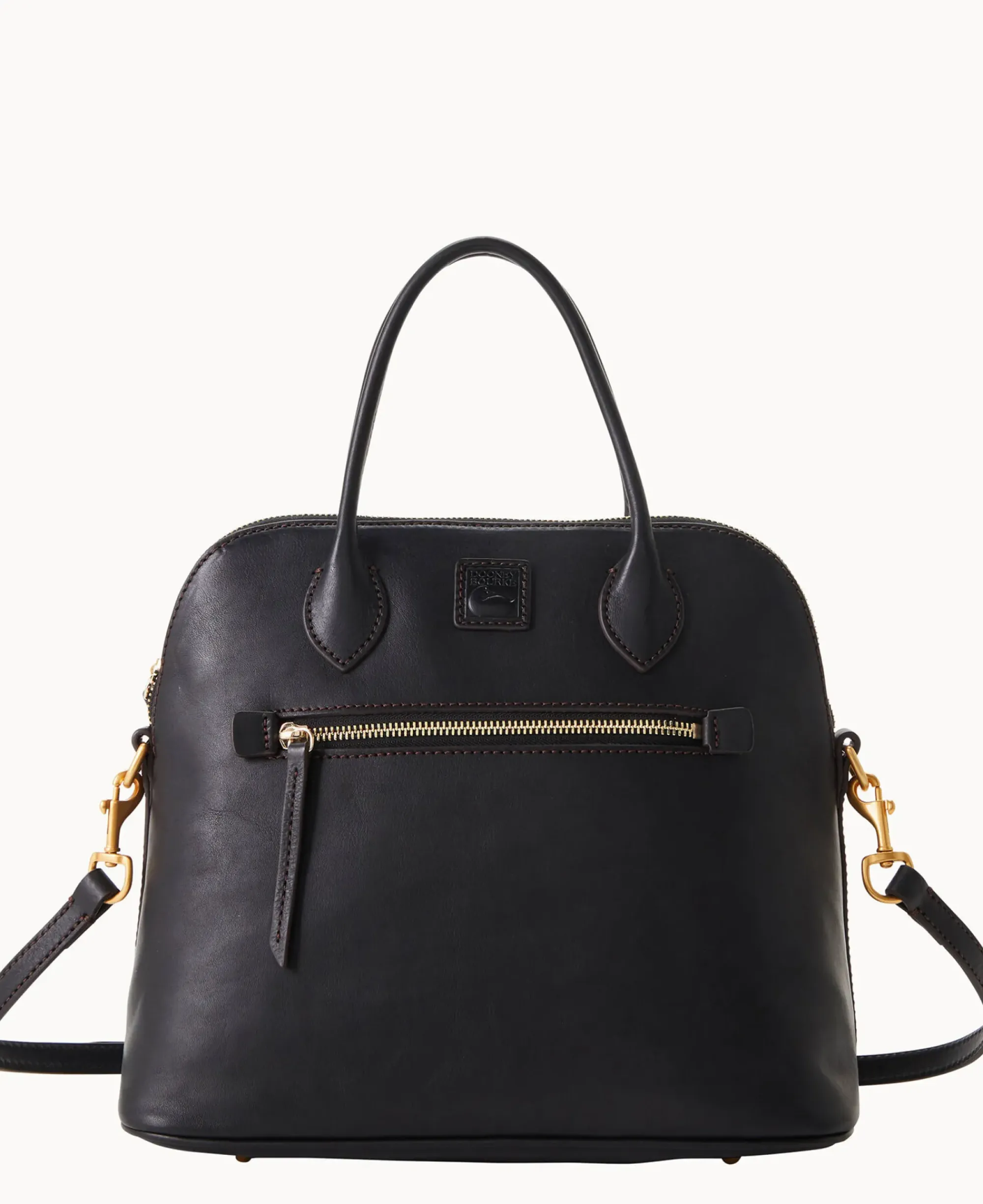 Dooney & Bourke The Florentine Collection|Picnic in the Park<Florentine Large Domed Satchel Black Black