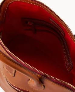 Dooney & Bourke The Florentine Collection|Picnic in the Park<Florentine Large Domed Satchel Natural
