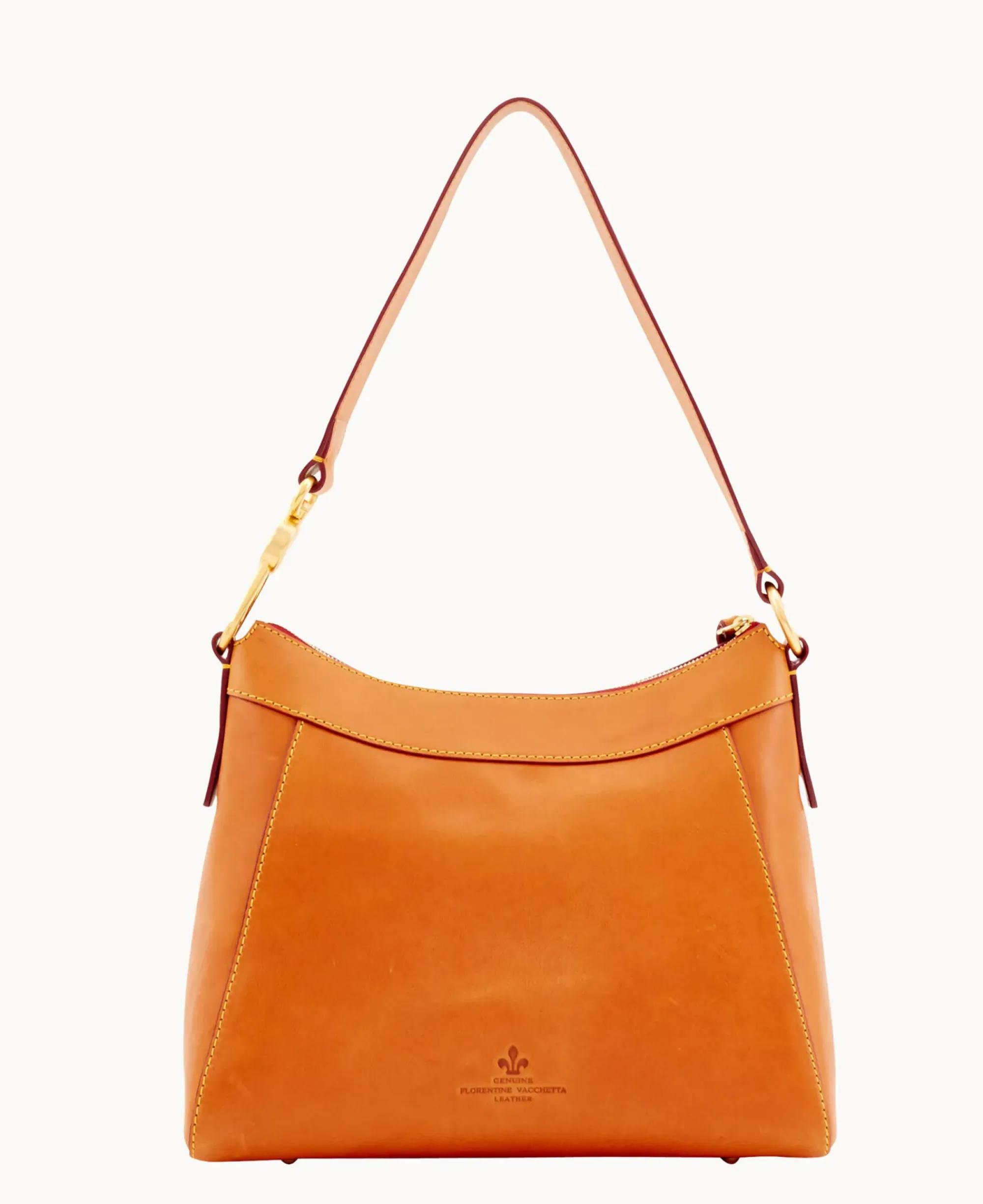 Dooney & Bourke The Florentine Collection|Smooth Leather<Florentine Large Dottie Crossbody Natural