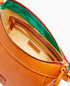 Dooney & Bourke The Florentine Collection|Smooth Leather<Florentine Large Dottie Crossbody Natural