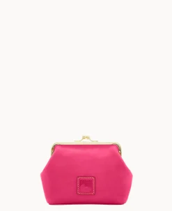 Dooney & Bourke The Florentine Collection|Grab and Go<Florentine Large Framed Purse Fuchsia
