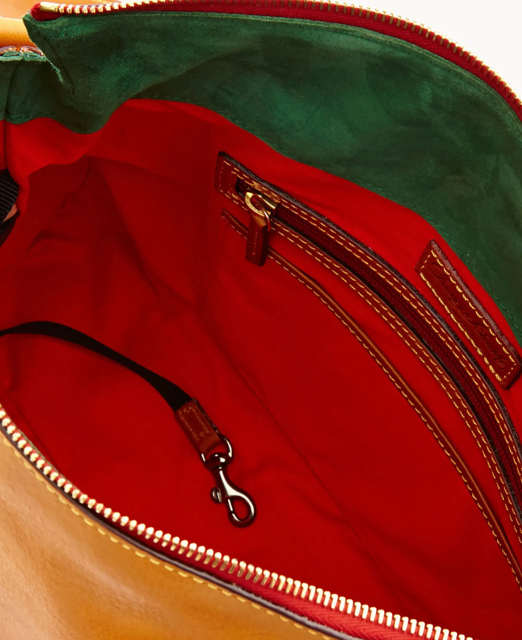 Dooney & Bourke The Florentine Collection|Ready For the Getaway<Florentine Large Satchel Natural