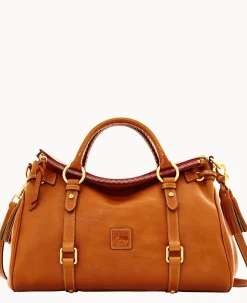 Dooney & Bourke The Florentine Collection|Ready For the Getaway<Florentine Large Satchel Natural