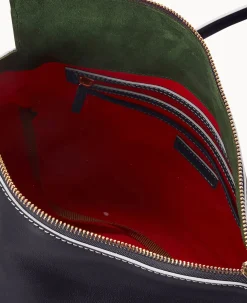 Dooney & Bourke The Florentine Collection|Smooth Leather<Florentine Large Satchel Navy