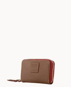Dooney & Bourke The Florentine Collection|Grab and Go<Florentine Large Zip Around Credit Card Case Elephant