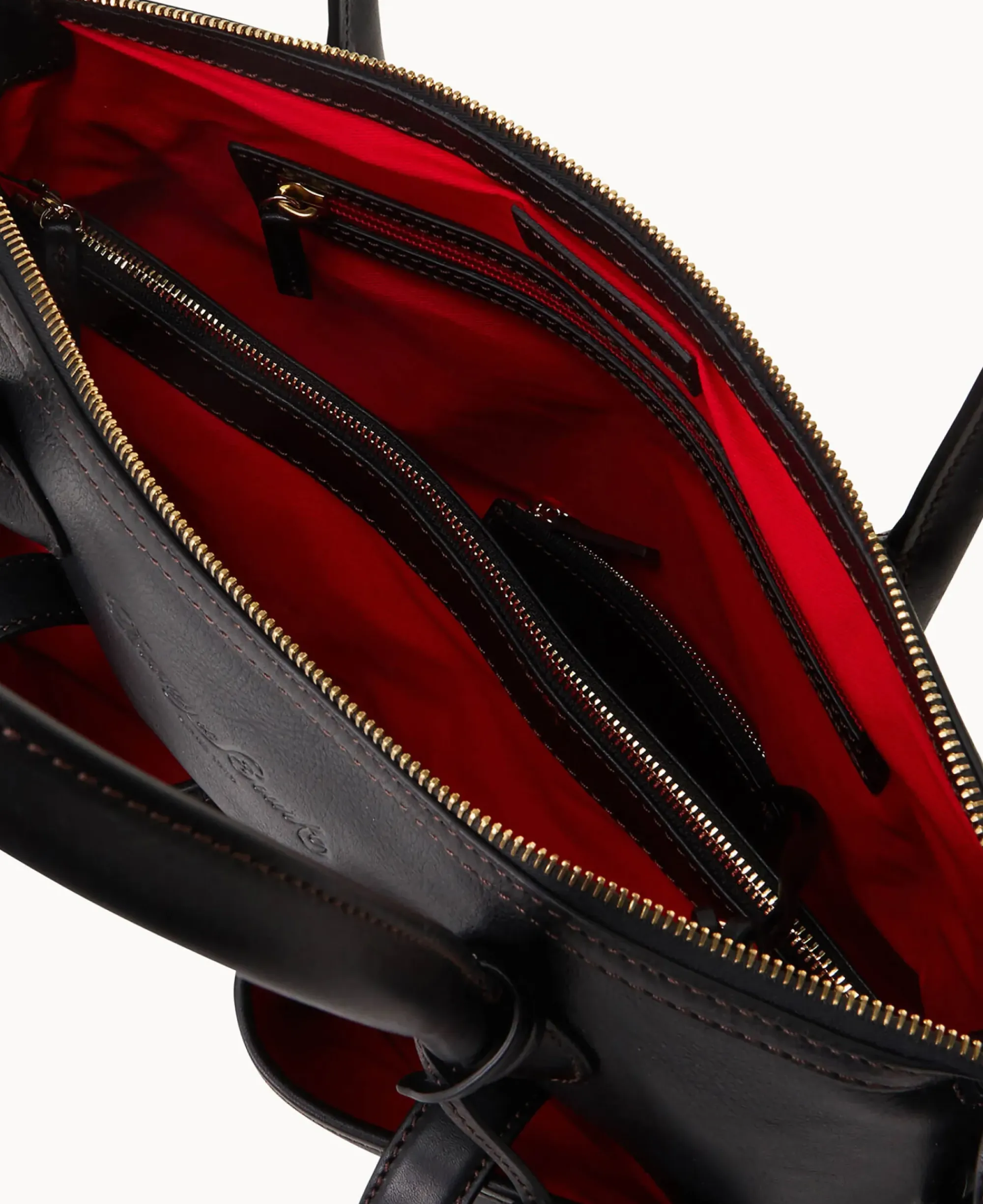 Dooney & Bourke The Florentine Collection|Picnic in the Park<Florentine Medium East West Satchel Black