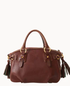 Dooney & Bourke The Florentine Collection|Picnic in the Park<Florentine Medium Mail Satchel Chestnut