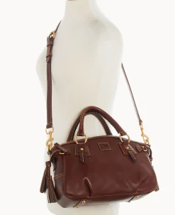 Dooney & Bourke The Florentine Collection|Picnic in the Park<Florentine Medium Mail Satchel Chestnut