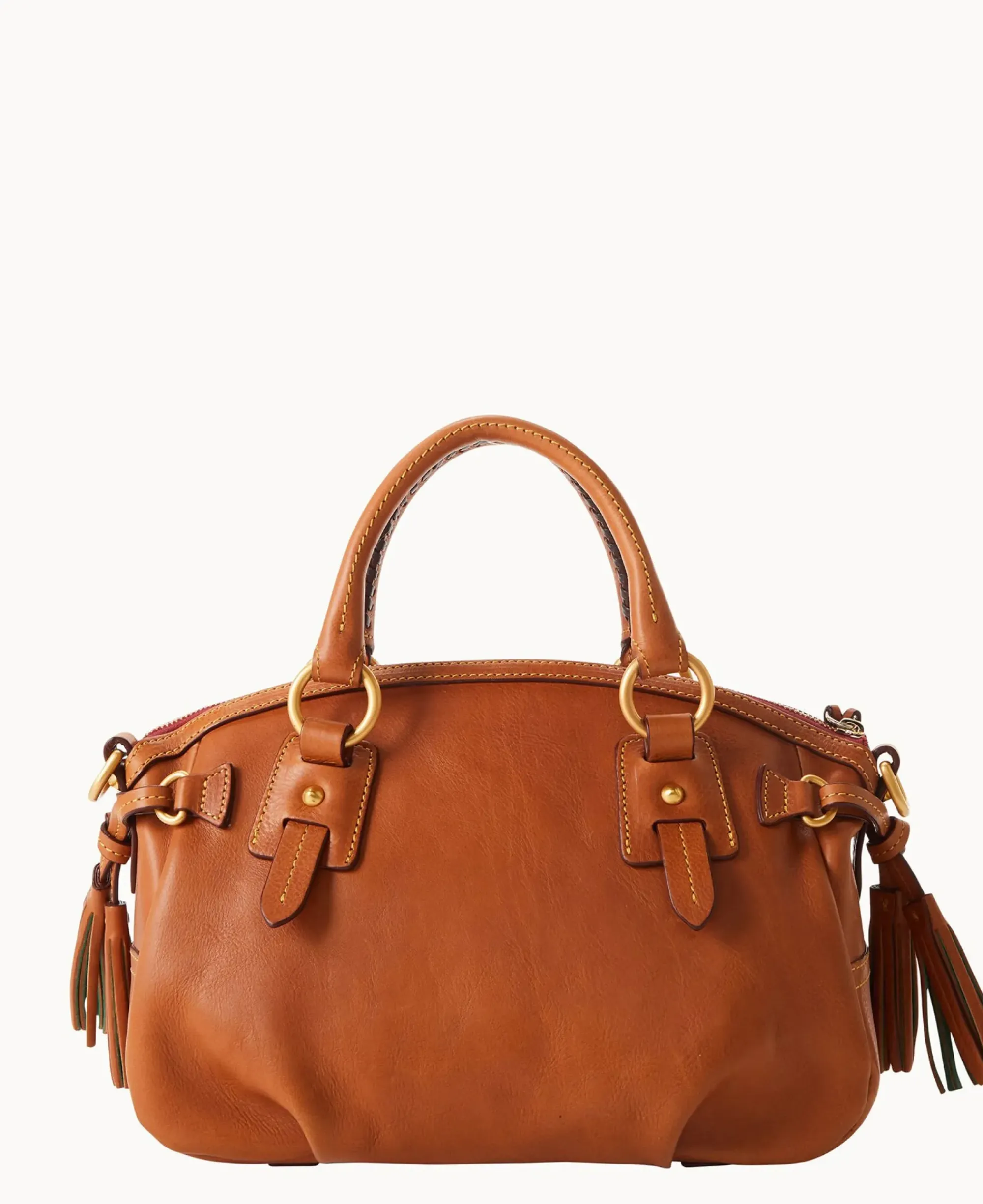 Dooney & Bourke The Florentine Collection|Picnic in the Park<Florentine Medium Mail Satchel Natural