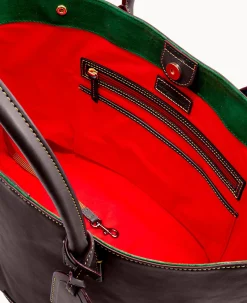 Dooney & Bourke The Florentine Collection|Picnic in the Park<Florentine Medium Russel Bag Brown Tmoro