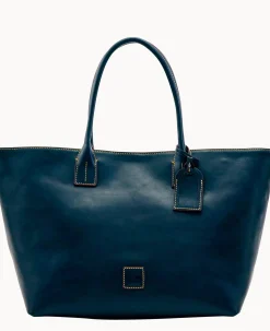 Dooney & Bourke The Florentine Collection|Picnic in the Park<Florentine Medium Russel Bag Navy