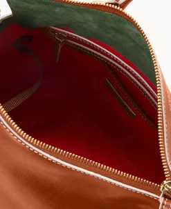 Dooney & Bourke The Florentine Collection|Smooth Leather<Florentine Medium Satchel Natural