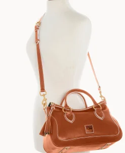 Dooney & Bourke The Florentine Collection|Smooth Leather<Florentine Medium Satchel Natural