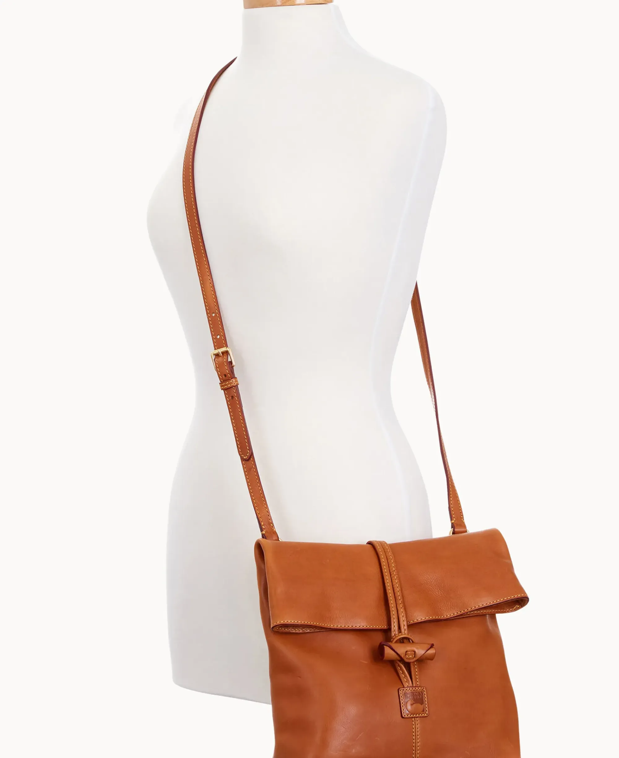 Dooney & Bourke The Florentine Collection|Smooth Leather<Florentine Medium Toggle Crossbody Natural