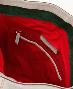 Dooney & Bourke The Florentine Collection|Smooth Leather<Florentine Medium Toggle Crossbody Ecru