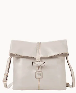Dooney & Bourke The Florentine Collection|Smooth Leather<Florentine Medium Toggle Crossbody Ecru