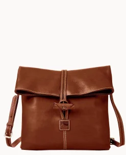 Dooney & Bourke The Florentine Collection|Smooth Leather<Florentine Medium Toggle Crossbody Chestnut
