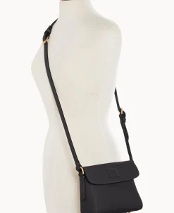 Dooney & Bourke The Florentine Collection|Smooth Leather<Florentine Mini Eliza Crossbody Black Black