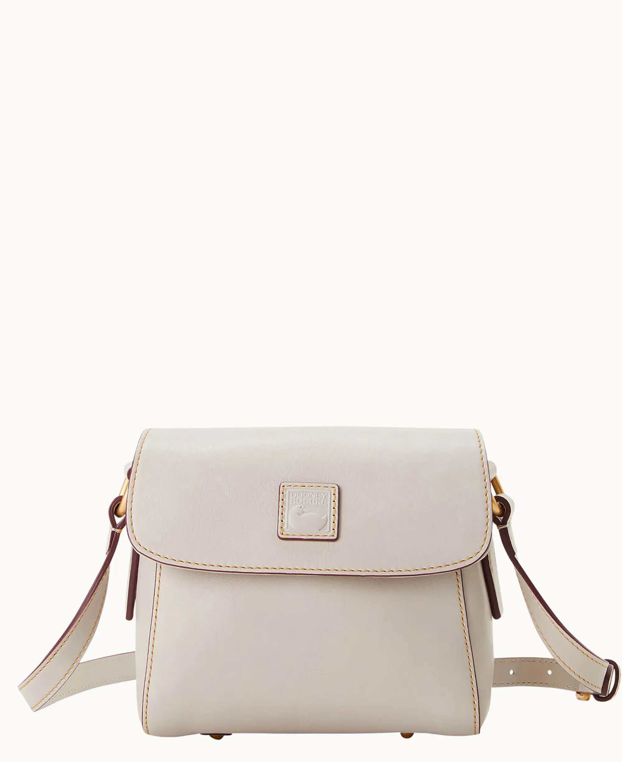 Dooney & Bourke The Florentine Collection|Smooth Leather<Florentine Mini Eliza Crossbody Ecru
