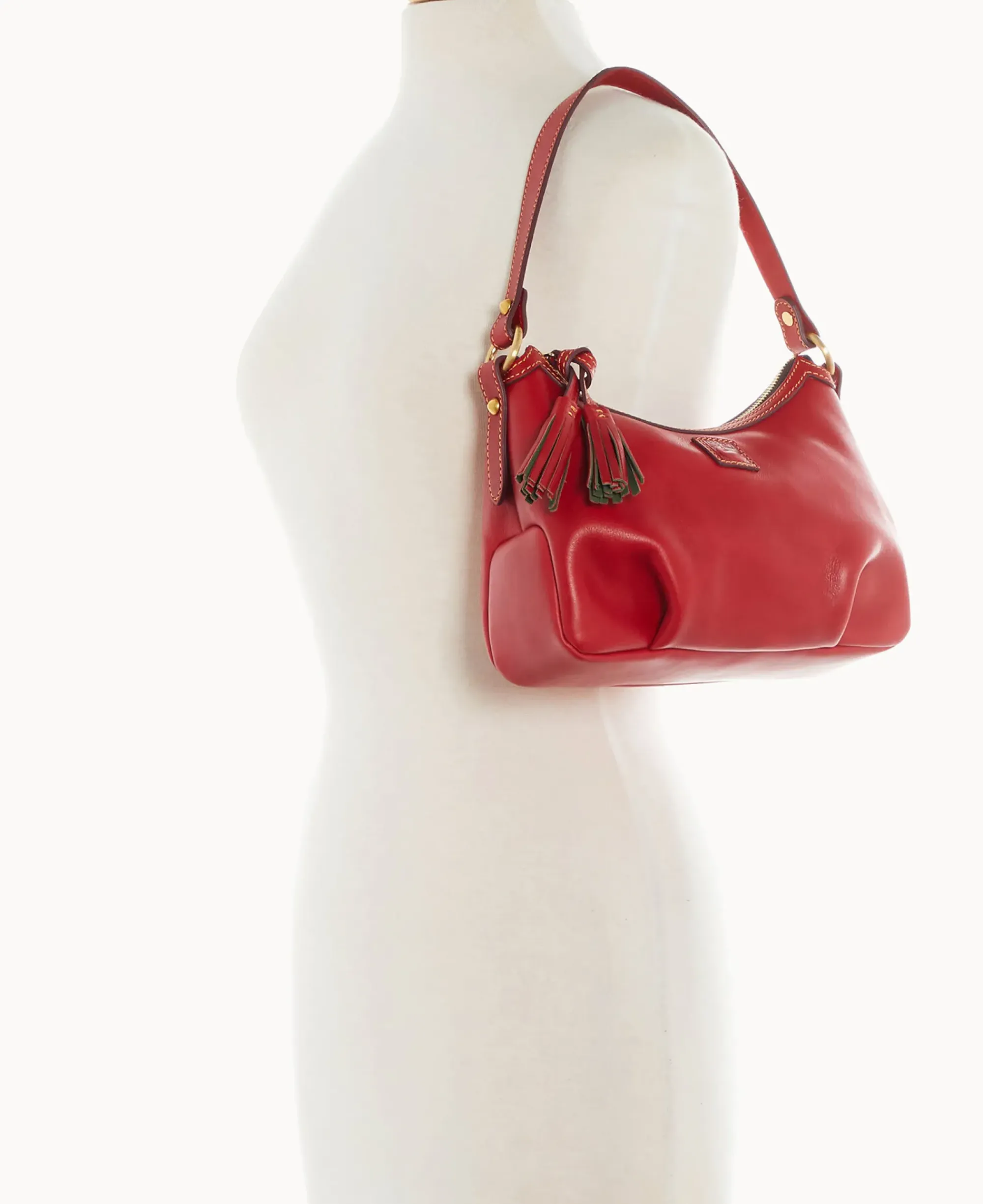 Dooney & Bourke The Florentine Collection|Picnic in the Park<Florentine Pouchette Red