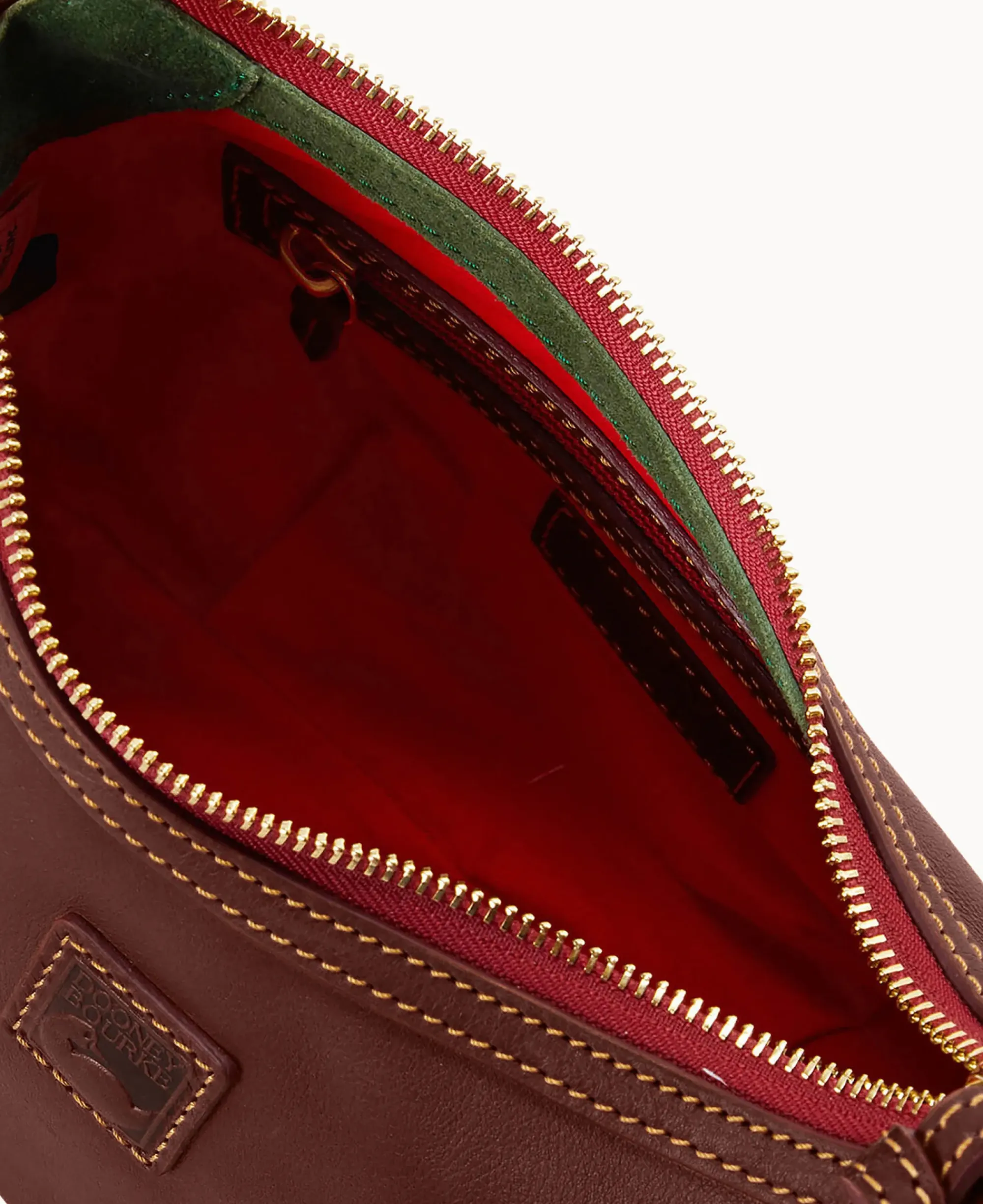 Dooney & Bourke The Florentine Collection|Picnic in the Park<Florentine Pouchette Chestnut