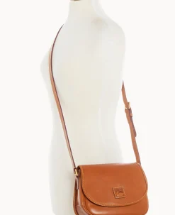 Dooney & Bourke The Florentine Collection|Smooth Leather<Florentine Saddle Bag Natural