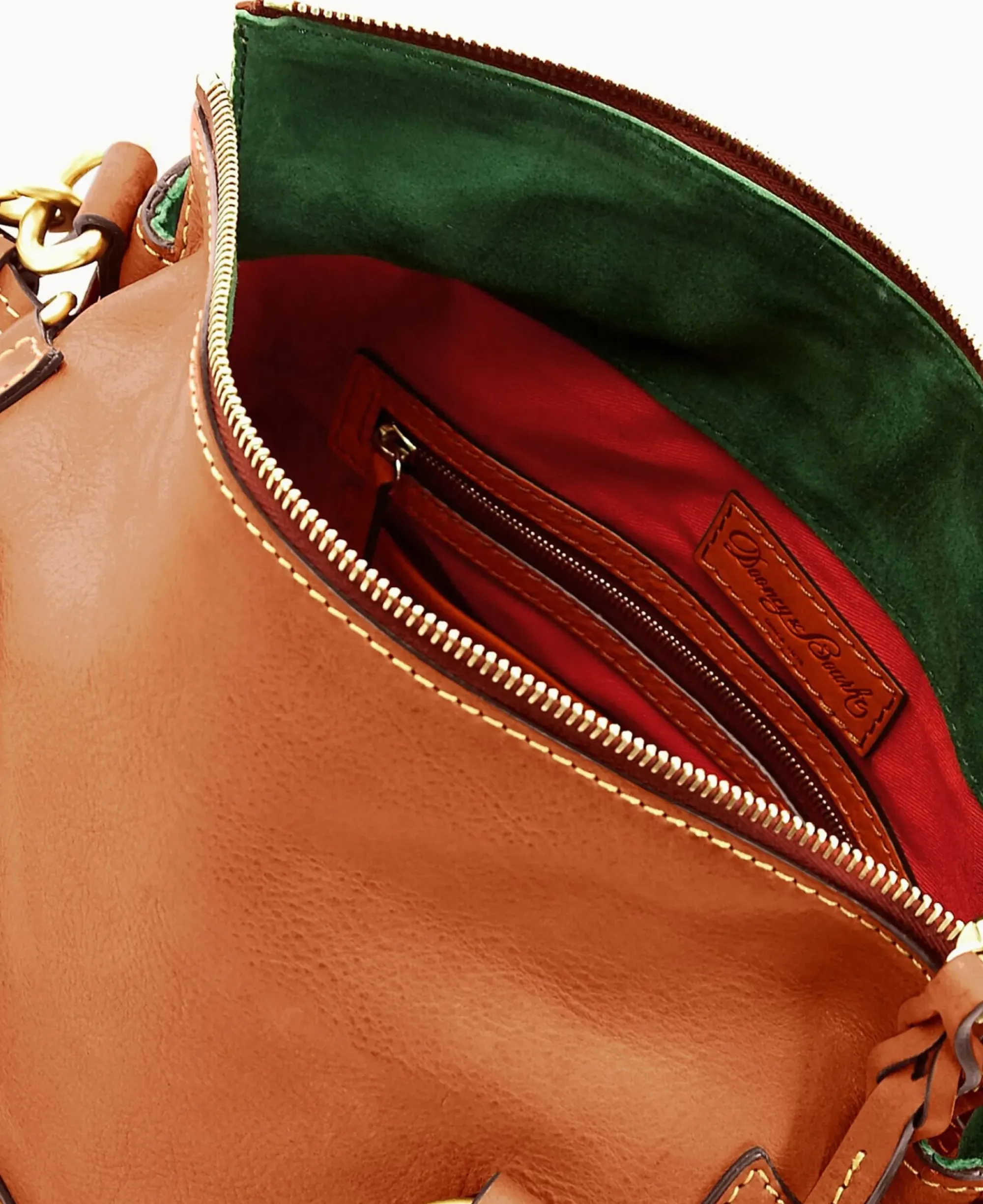 Dooney & Bourke The Florentine Collection|Ready For the Getaway<Florentine Satchel Natural
