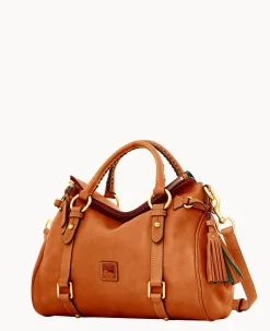 Dooney & Bourke The Florentine Collection|Ready For the Getaway<Florentine Satchel Natural