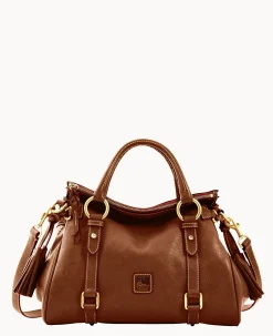 Dooney & Bourke The Florentine Collection|Ready For the Getaway<Florentine Satchel Chestnut
