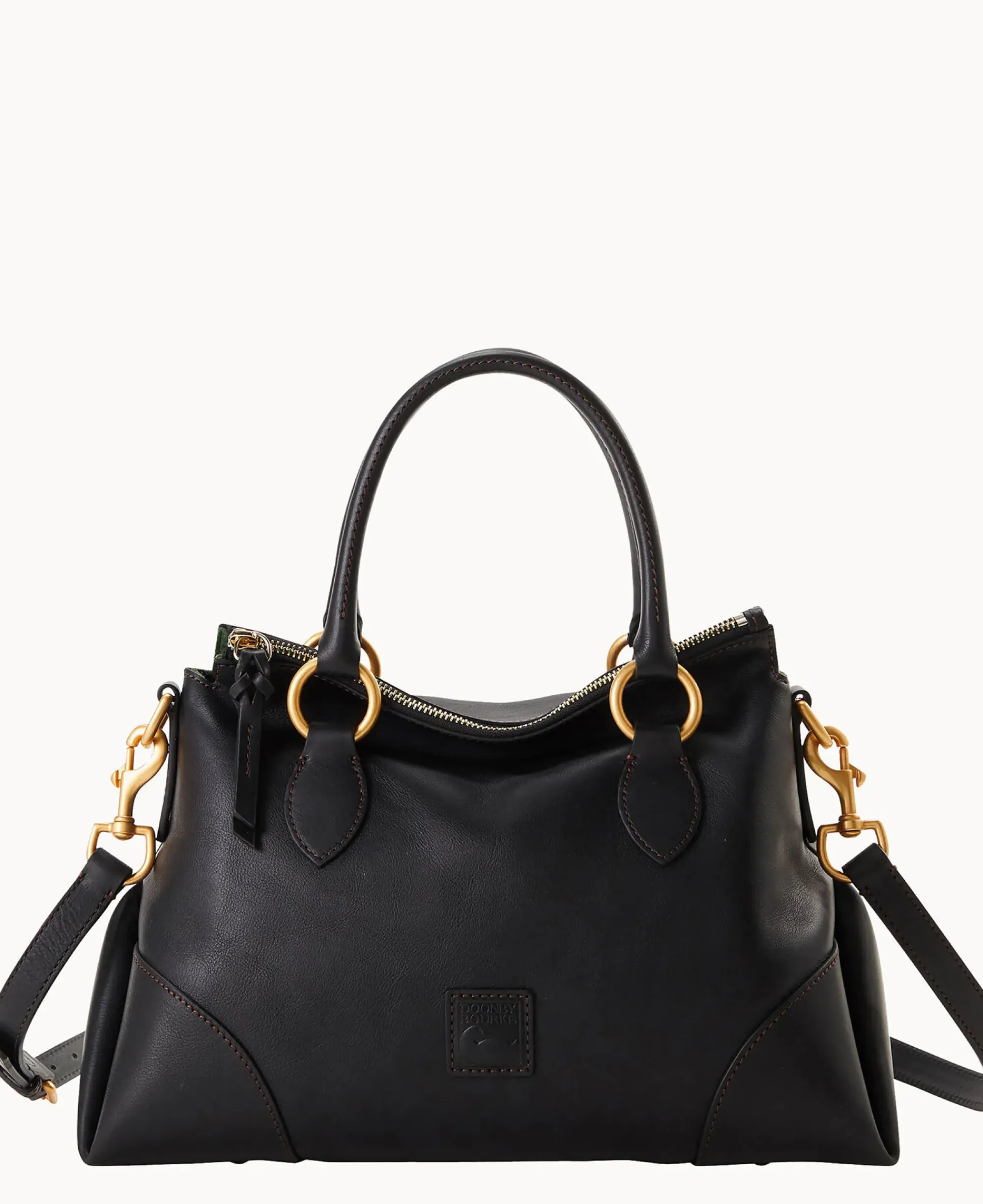 Dooney & Bourke The Florentine Collection|Picnic in the Park<Florentine Satchel 38 Black Black
