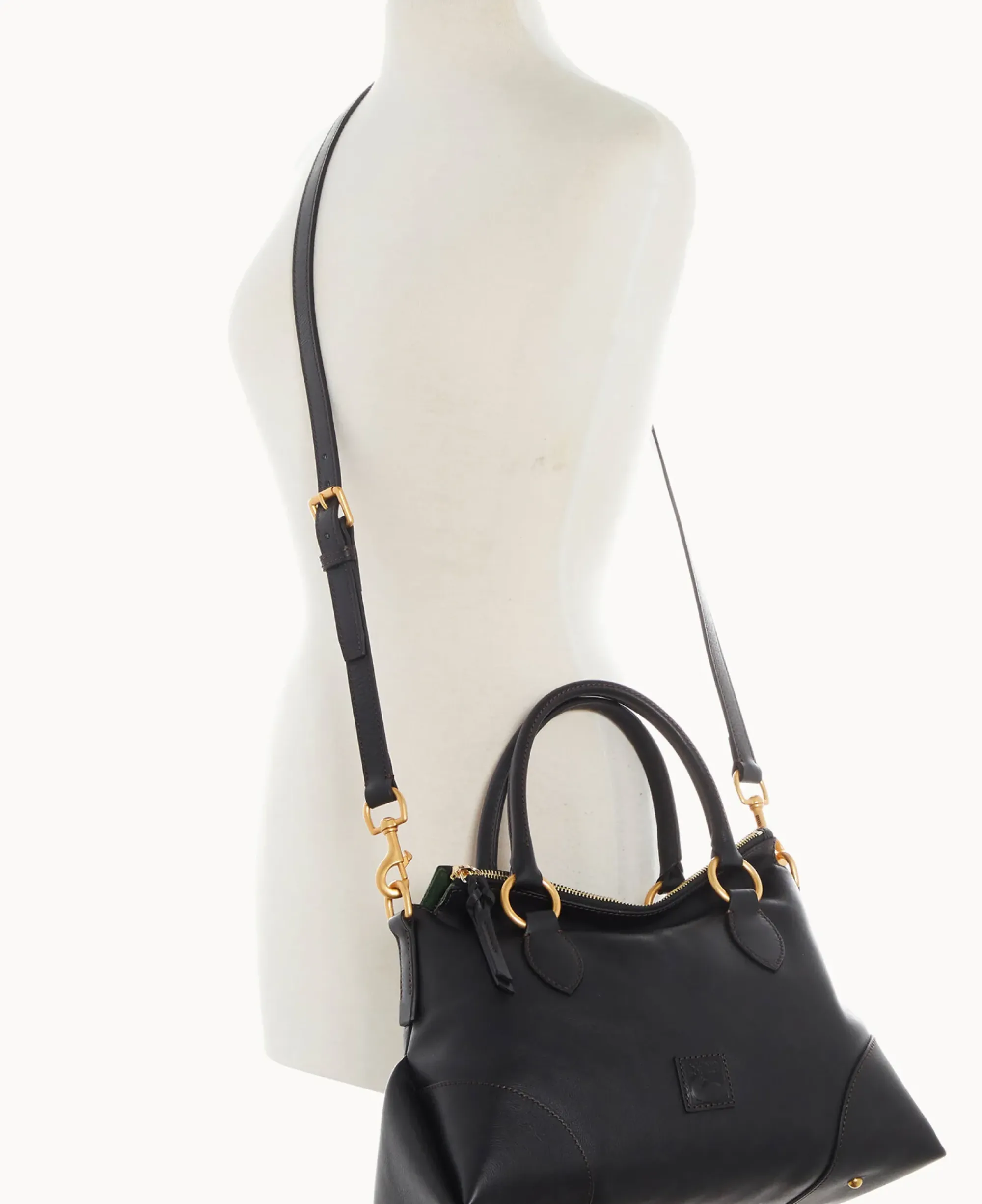 Dooney & Bourke The Florentine Collection|Picnic in the Park<Florentine Satchel 38 Black Black