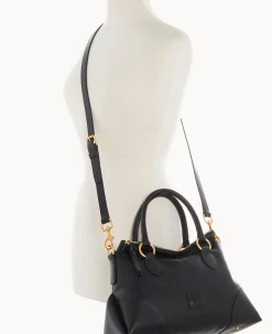 Dooney & Bourke The Florentine Collection|Picnic in the Park<Florentine Satchel 38 Black Black