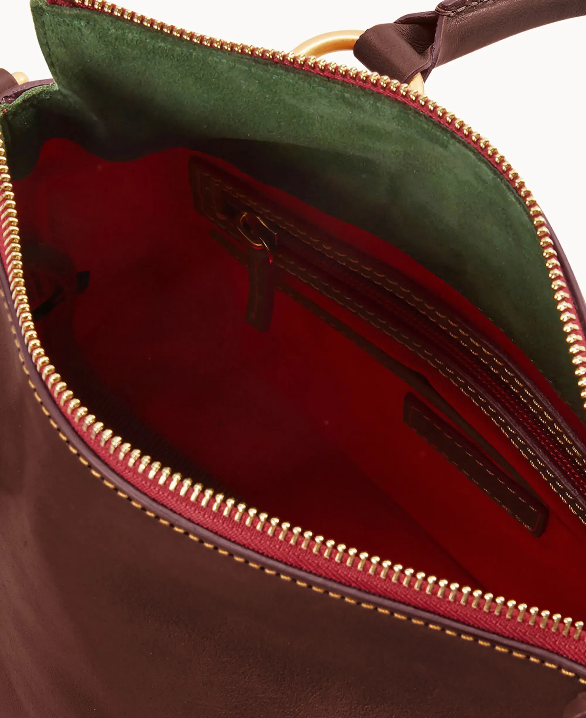 Dooney & Bourke The Florentine Collection|Picnic in the Park<Florentine Satchel 30 Chestnut