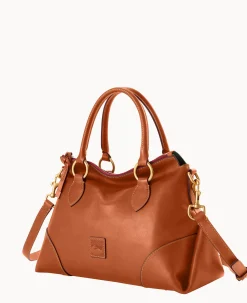 Dooney & Bourke The Florentine Collection|Picnic in the Park<Florentine Satchel 38 Natural